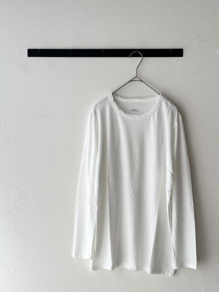 画像4: Veritecoeu 強撚天竺クルーネックロングスリーブ 【クリックポスト(185円)発送可能】 (4)