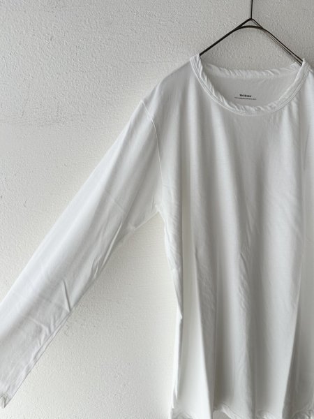 画像6: Veritecoeu 強撚天竺クルーネックロングスリーブ 【クリックポスト(185円)発送可能】 (6)