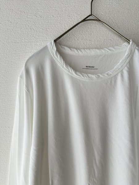 画像5: Veritecoeu 強撚天竺クルーネックロングスリーブ 【クリックポスト(185円)発送可能】 (5)