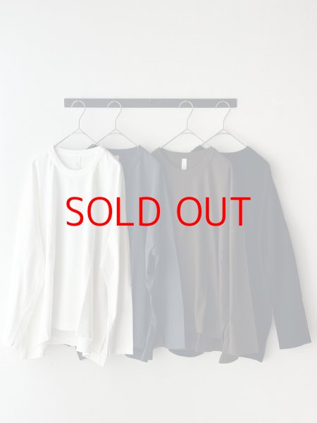 画像1: prit 40/2天竺 クルーネックビッグプルオーバー (1)