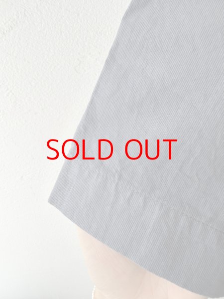 画像11: prit 60/1アンカットコール近江晒加工 2wayギャザースモック (11)