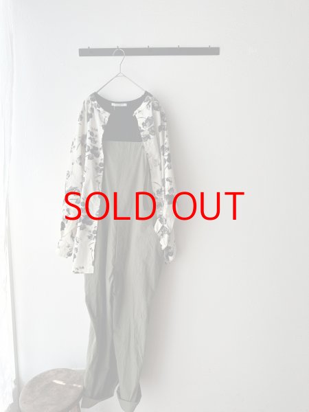 画像3: prit タイプライターフラワープリント ２wayシャツ (3)