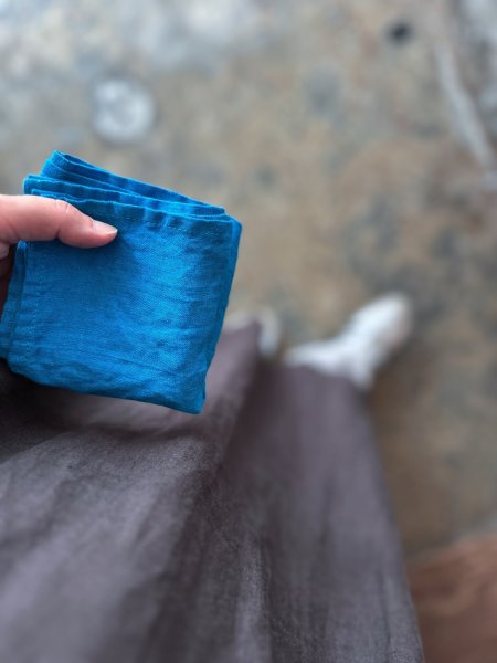 画像2: Lino e Lina リネンのハンカチ【3枚までクリックポスト可】 (2)