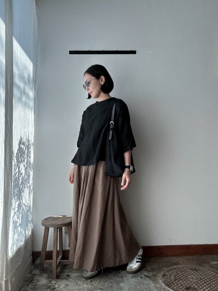 画像8: Luminaes 手染めリネン 2way henryPO (8)