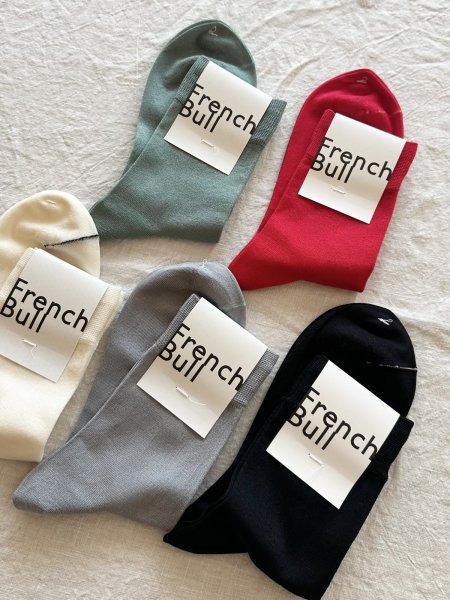画像1: French Bull ラインソックス【３足までクリックポスト可】 (1)