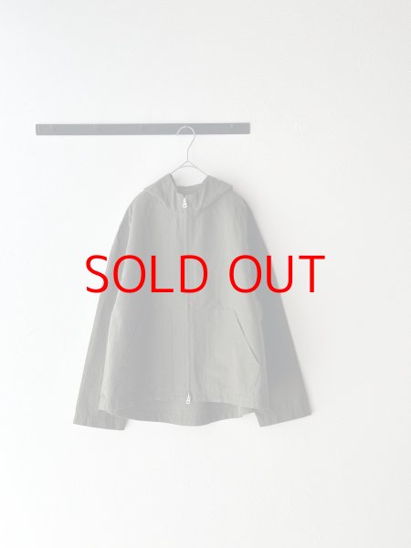 画像6: NATURAL LAUNDRY コットンリネンポプリン ジップアップブルゾン (6)