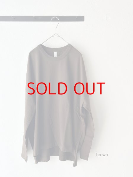 画像3: prit 40/2天竺 クルーネックビッグプルオーバー (3)