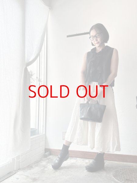 画像5: Véritécoeur リネンリバーシブルスカート (5)