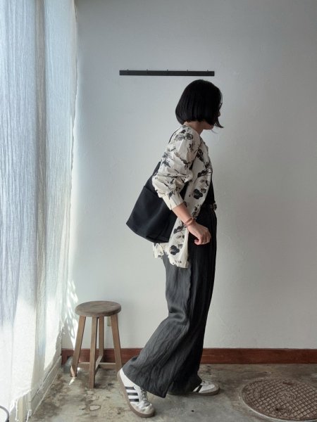 画像4: Veritecoeur リネンタックパンツ (4)