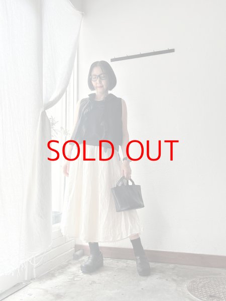 画像4: Véritécoeur リネンリバーシブルスカート (4)