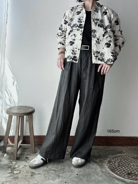 画像3: Veritecoeur リネンタックパンツ (3)