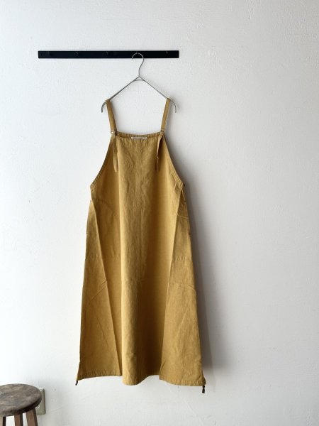 画像3: NATURAL LAUNDRY コットンリネンポプリンワークジャンスカ (3)