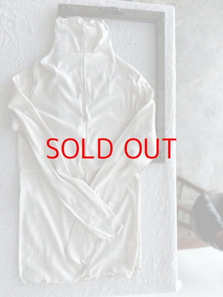 画像2: nouvelles du paradis ソフトフライス メローハイネック 【クリックポスト（185円）発送可能】 (2)