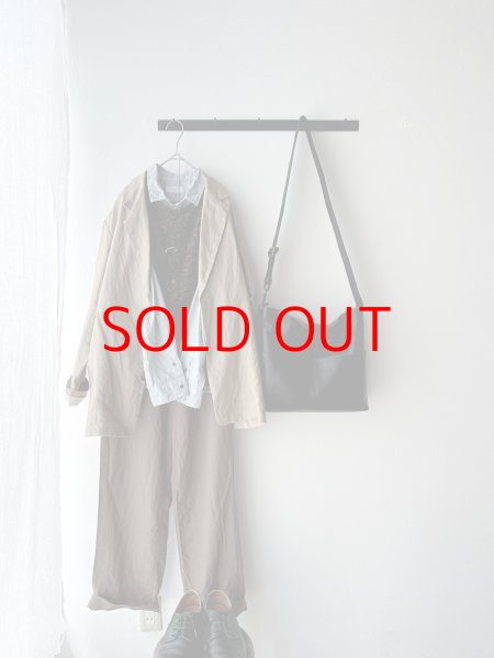 画像2: Veritecoeur リネンテーラードジャケット (2)