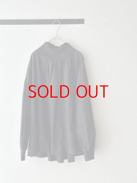 画像4: NATURAL LAUNDRY ソフテンブロード リブギャザープルオーバー (4)