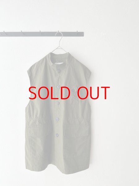 画像1: NATURAL LAUNDRY バックツイルフィールドベスト (1)