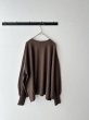 画像10: NATURAL LAUNDRY 綿ウールカシミヤ ギャザープルオーバー (10)