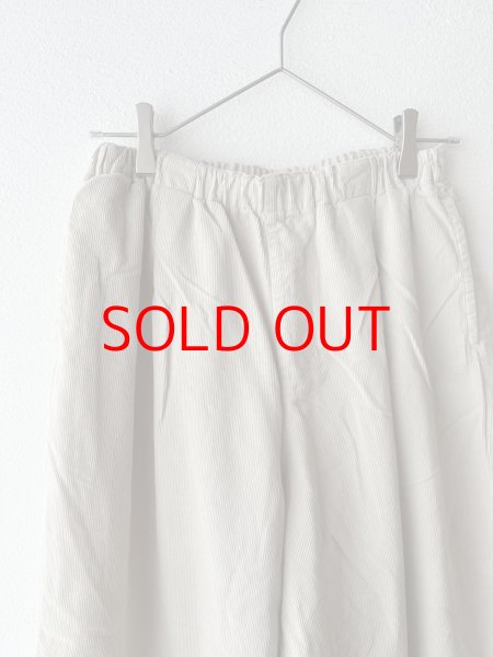 画像7: NATURALLAUNDRY 16Wコーデュロイ ワイドエッグパンツ (7)