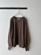 画像5: NATURAL LAUNDRY 綿ウールカシミヤ ギャザープルオーバー (5)