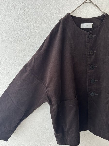 画像6: grin 18wコーデュロイ クルーワイドジャケット (6)