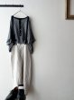 画像3: Vlas Blomme L/C Buff テーパードパンツ (unisex) (3)