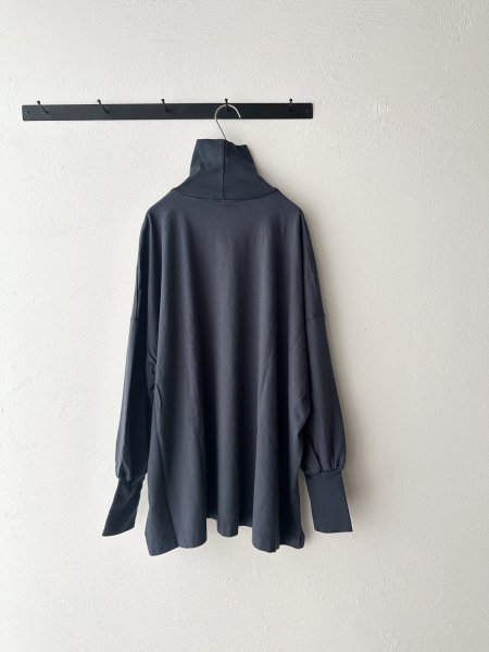 画像8: prit 40/2天竺 タートルネックビッグプルオーバー (8)