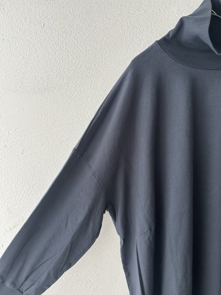 画像5: prit 40/2天竺 タートルネックビッグプルオーバー (5)