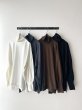 画像1: prit 40/2天竺 タートルネックビッグプルオーバー (1)
