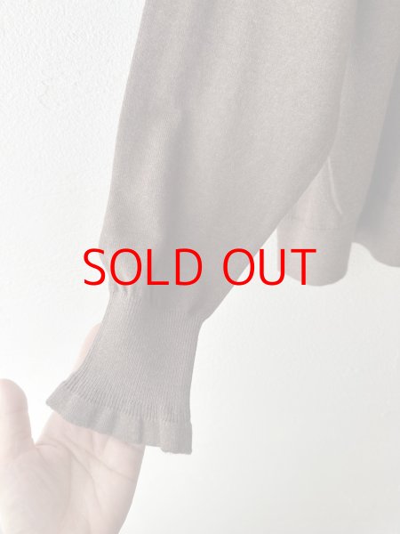 画像7: nouvelles du paradis ムーコットンフリルハイネック (7)