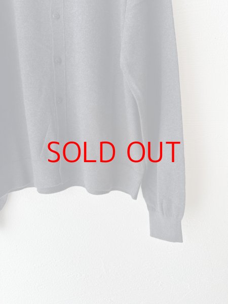 画像13: nouvelles du paradis ムーコットン ポロカーディガン (13)