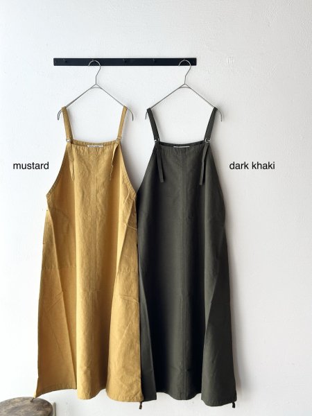 画像2: NATURAL LAUNDRY コットンリネンポプリンワークジャンスカ (2)