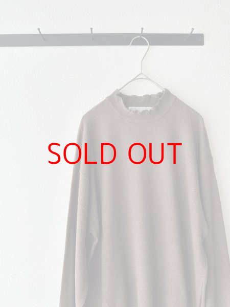 画像5: nouvelles du paradis ムーコットンフリルハイネック (5)