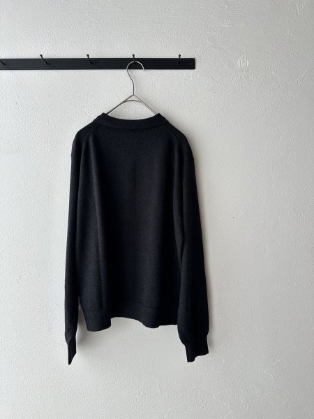 画像12: nouvelles du paradis ムーコットン ポロカーディガン (12)