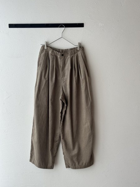 画像5: grin 18wコーデュロイ タックラインパンツ (5)