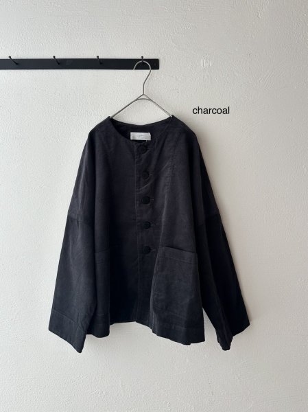 画像4: grin 18wコーデュロイ クルーワイドジャケット (4)