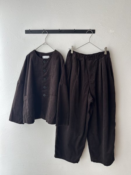 画像10: grin 18wコーデュロイ タックラインパンツ (10)