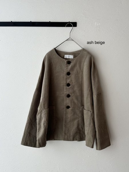 画像2: grin 18wコーデュロイ クルーワイドジャケット (2)