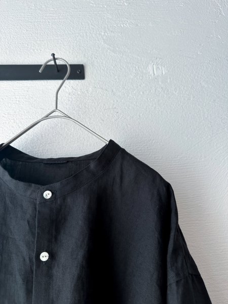 画像18: Luminaes 60コルトレイクリネン カバーシャツ (18)