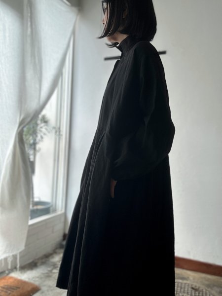 画像13: Luminaes コルトレイクリネン コートワンピース (13)