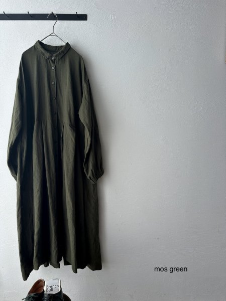 画像11: Luminaes コルトレイクリネン コートワンピース (11)