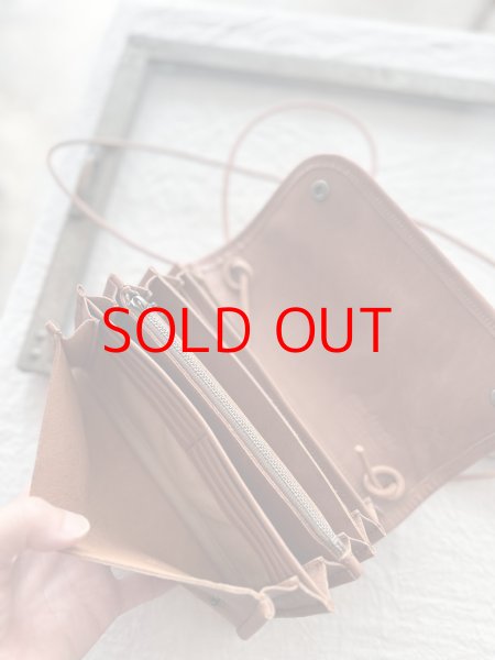 画像2: non-fragile　本革ハラコお財布ポシェット　 (2)