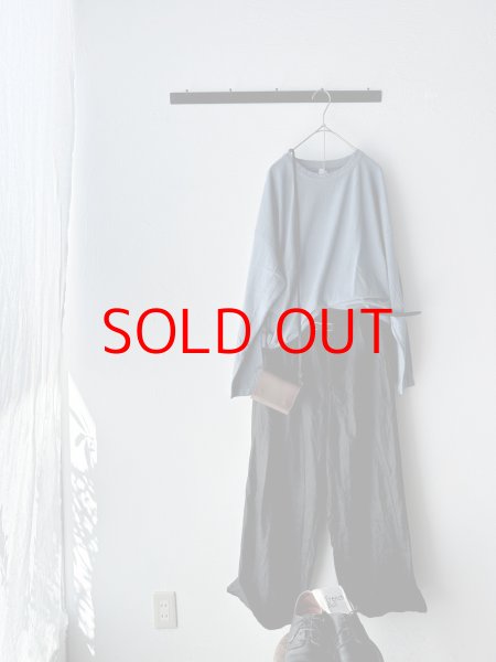 画像2: *sale30%off* prit リサイクルムラ糸天竺 クルーネックワイドプルオーバー【クリックポスト可】 (2)