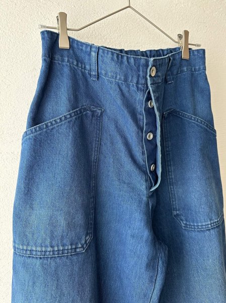 画像13: Veritecoeur デニムユーティリティーパンツ (13)