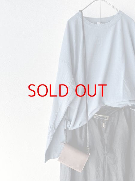 画像1: *sale30%off* prit リサイクルムラ糸天竺 クルーネックワイドプルオーバー【クリックポスト可】 (1)