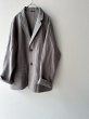 画像13: Luminaes コルトレイクリネン ロングジャケット (13)
