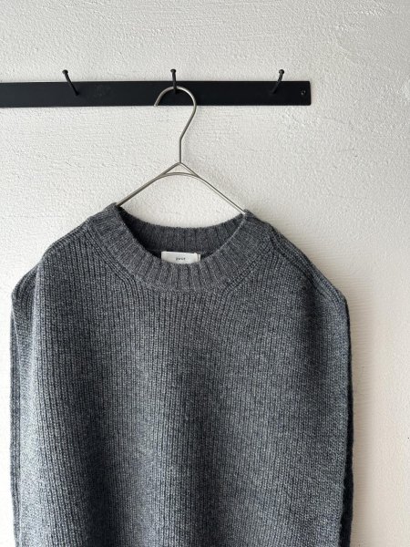 画像13: prit 2/15ラムウール7G片畦編み サイドリボンベスト (13)