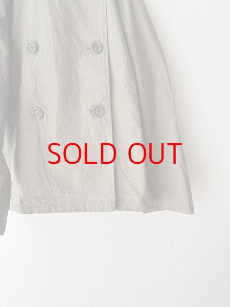 画像7: Veritecoeur ダブルボタンショートコート (7)