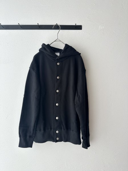 画像1: grin コーマ裏毛 フードカーディガン (1)