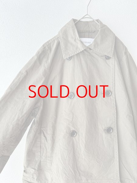 画像5: Veritecoeur ダブルボタンショートコート (5)