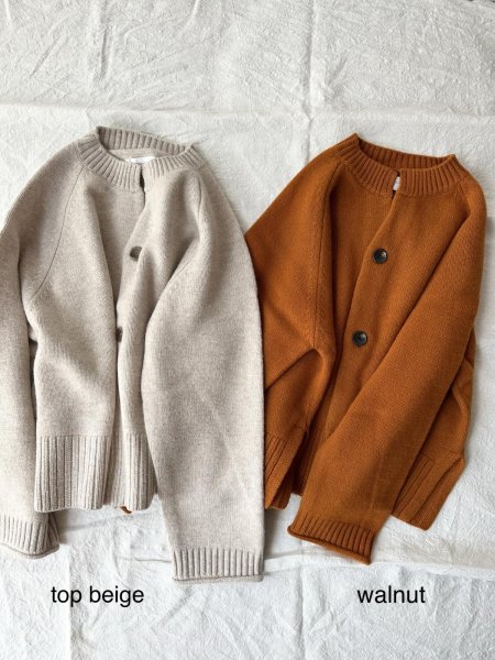 画像4: grin メリノウールカーディガン (4)